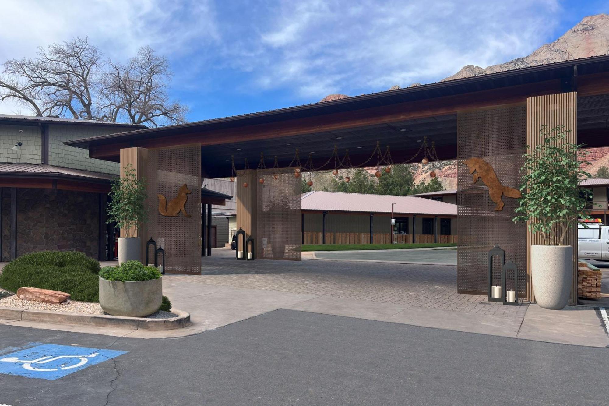 The Red Cliffs Lodge Zion, A Tribute Portfolio Hotel Springdale Exterior foto